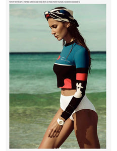 Jade Swim Swimsuit Bottom in Elle Magazine