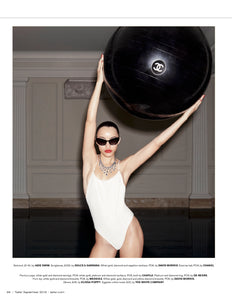 Women Wearing Jade Swim Swimsuit in the Tatler Magazine