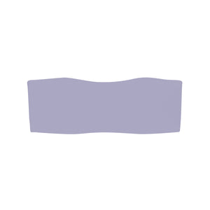 Flat Image of the All Around Bandeau in lilac sheen