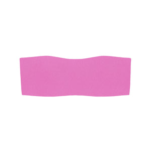 Flat Image of the All Around Bandeau in azalea sheen