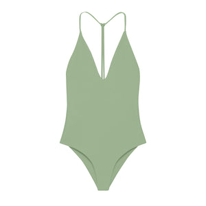 Flat Image of the All In One Piece in olive