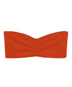 Flat image of the Ava Bandeau in Clay