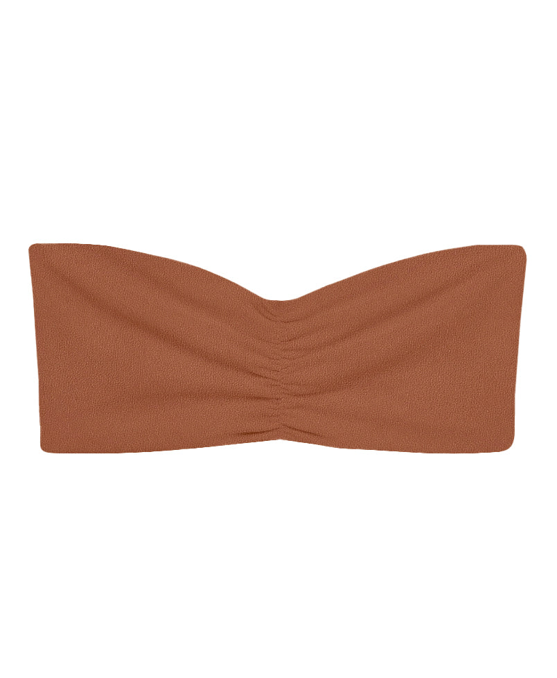 Load image into Gallery viewer, Flat image of the Ava Bandeau in Hazel Sheen