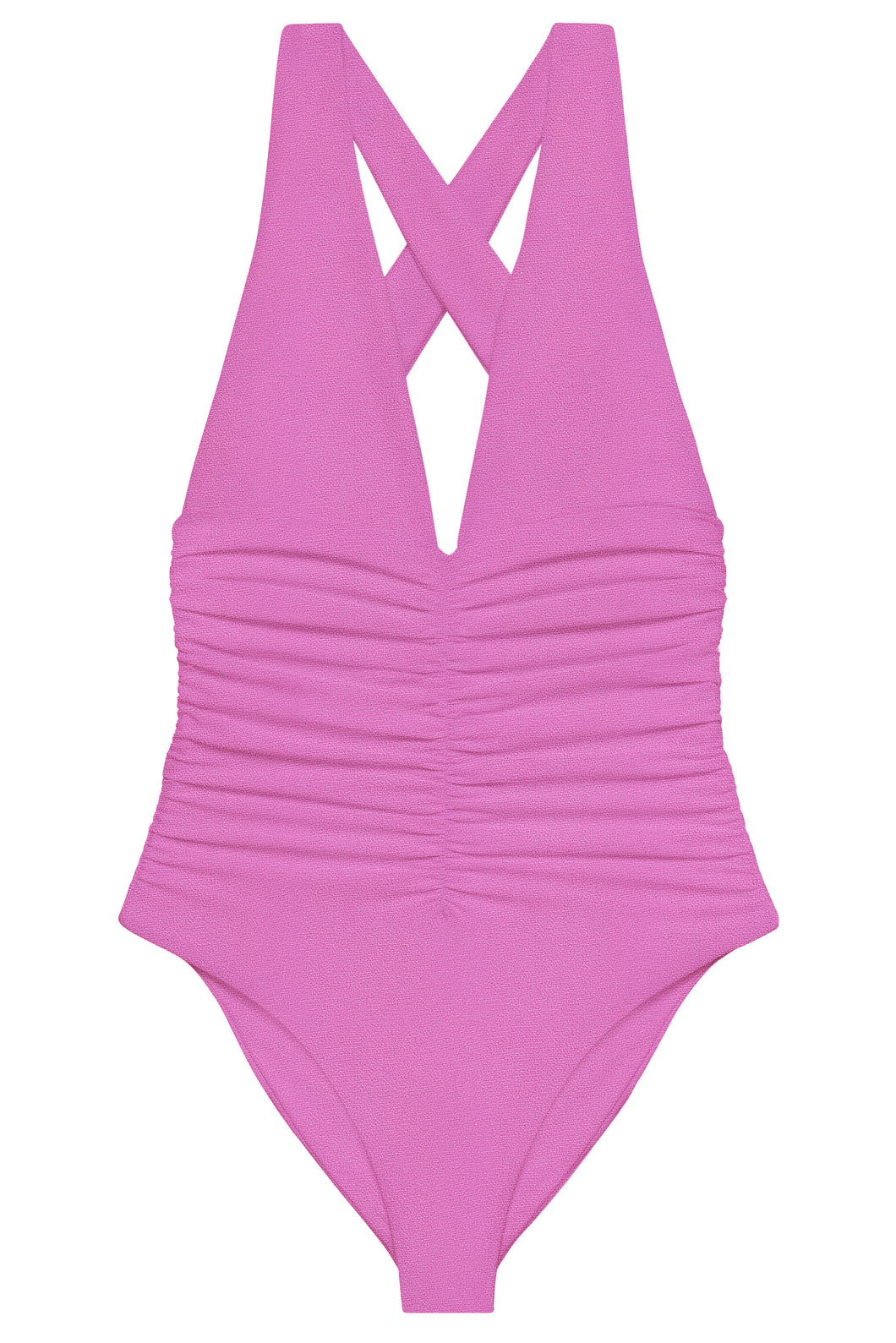 Flat image of the Capri One Piece in Azalea Sheen