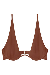 Flat image of the Paloma Top in hazel sheen