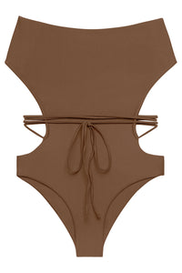 Flat image of the Raya One Piece in nude