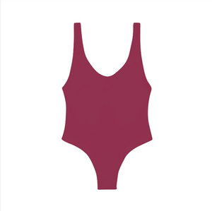 Flat image of the Contour One Piece in rose sheen