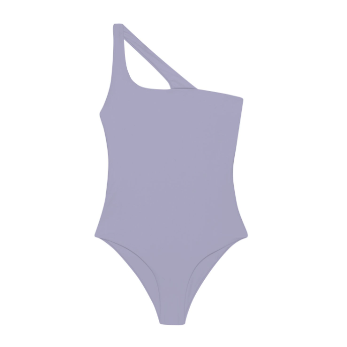 Load image into Gallery viewer, Flat image of the Evolve One Piece in lilac sheen