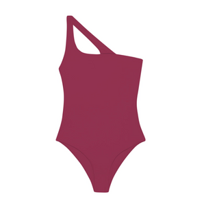 Flat image of the Evolve One Piece in rose sheen