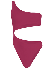 Flat image of the Luna One Piece in rose sheen
