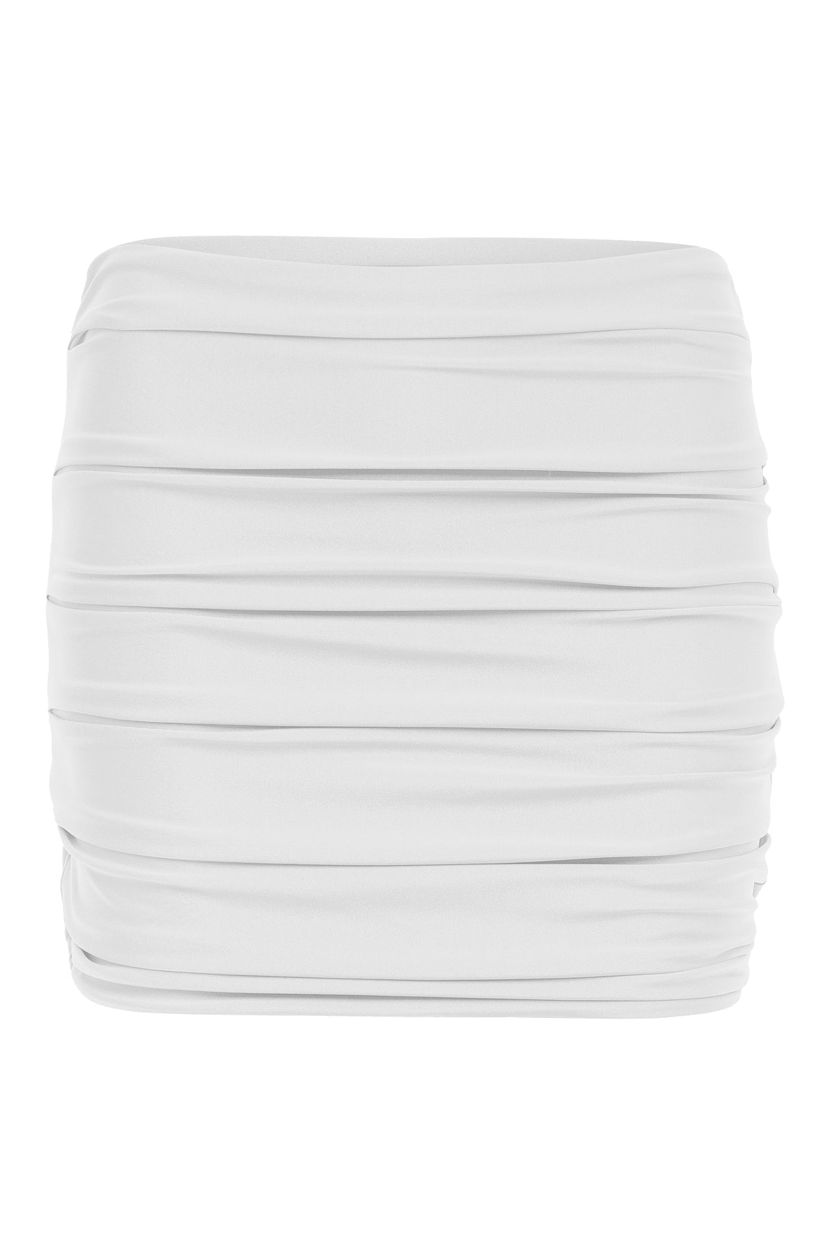 Flat image of the Thea Skirt in white
