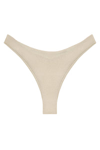 Flat image of the Vera Bottom in ivory sheen