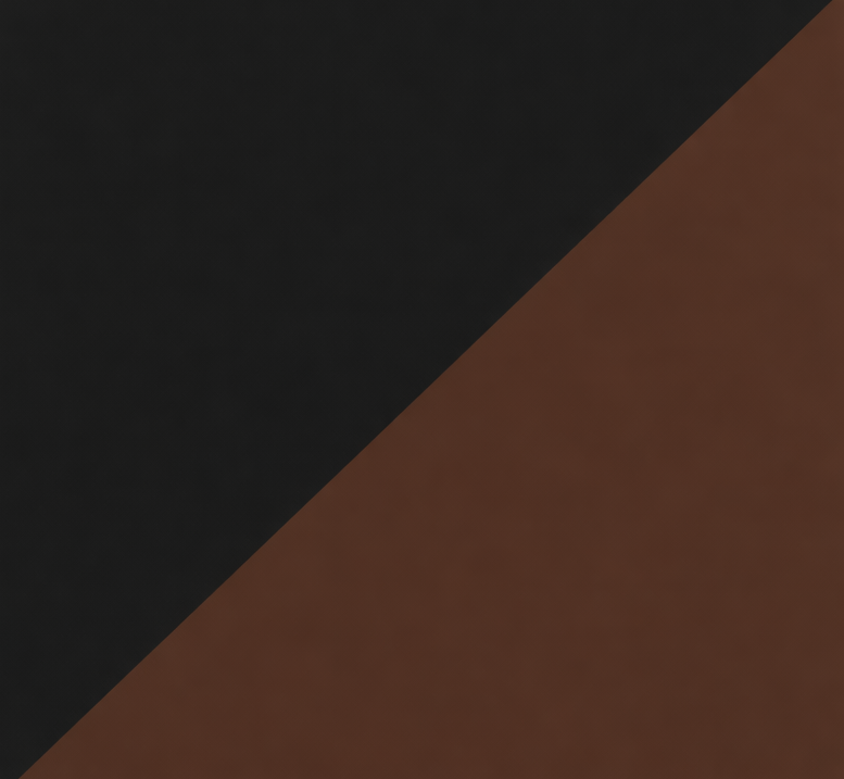 Black w Mocha Binding