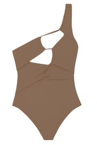 Flat Image of the Align One Piece in Nude