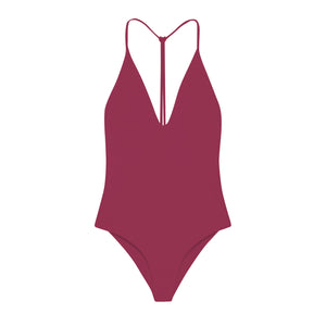 Flat Image of the All In One Piece in Rose Sheen