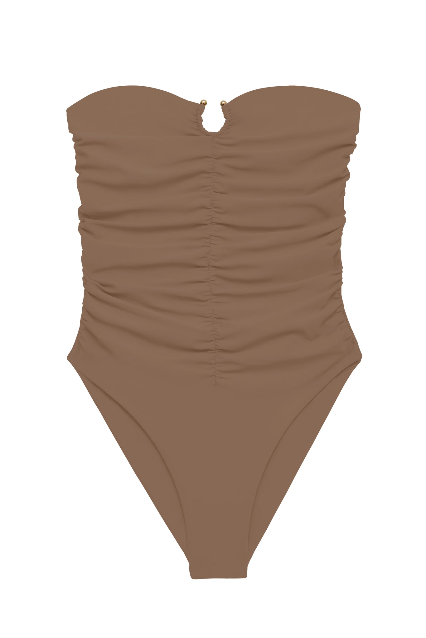 Load image into Gallery viewer, Flat Image of the Alyda One Piece in Nude