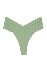Flat Image of the Anya Bottom in Olive