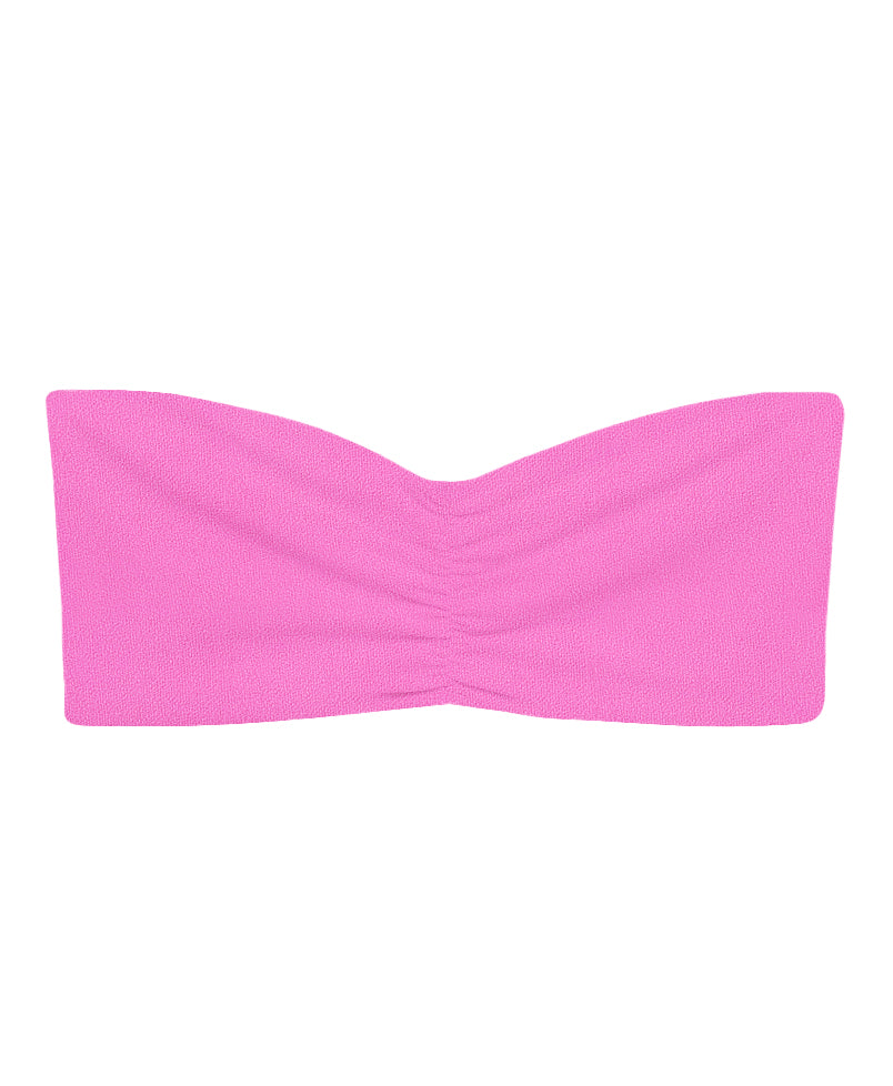 Load image into Gallery viewer, Flat image of the Ava Bandeau in Azalea Sheen