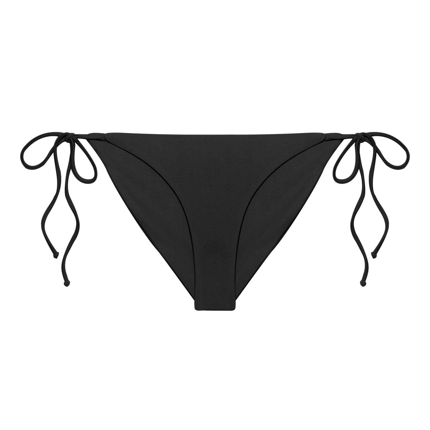 Load image into Gallery viewer, Flat image of the Ties Bottom in black