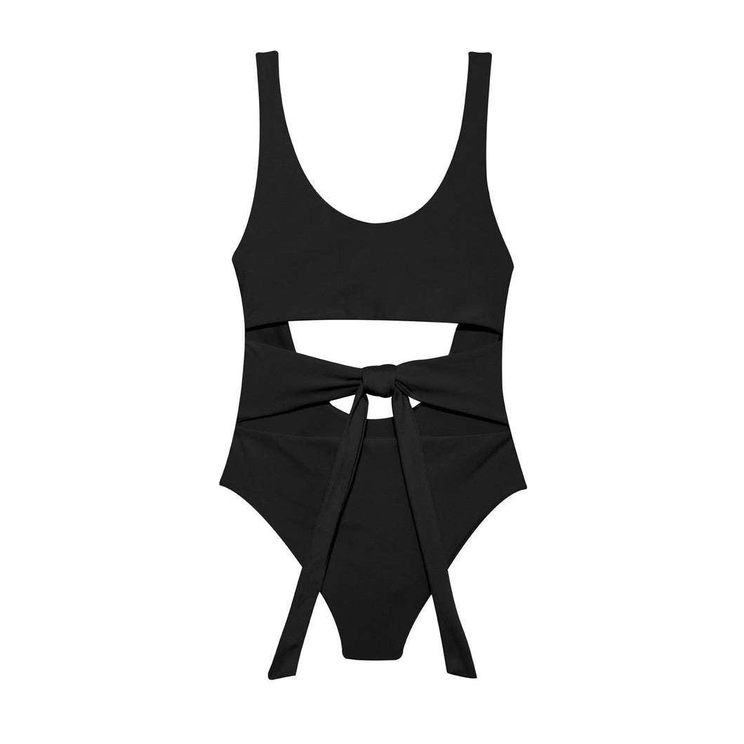 Flat image of the Bond One Piece in Black