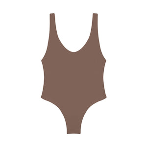 Flat image of the Contour One Piece in nude