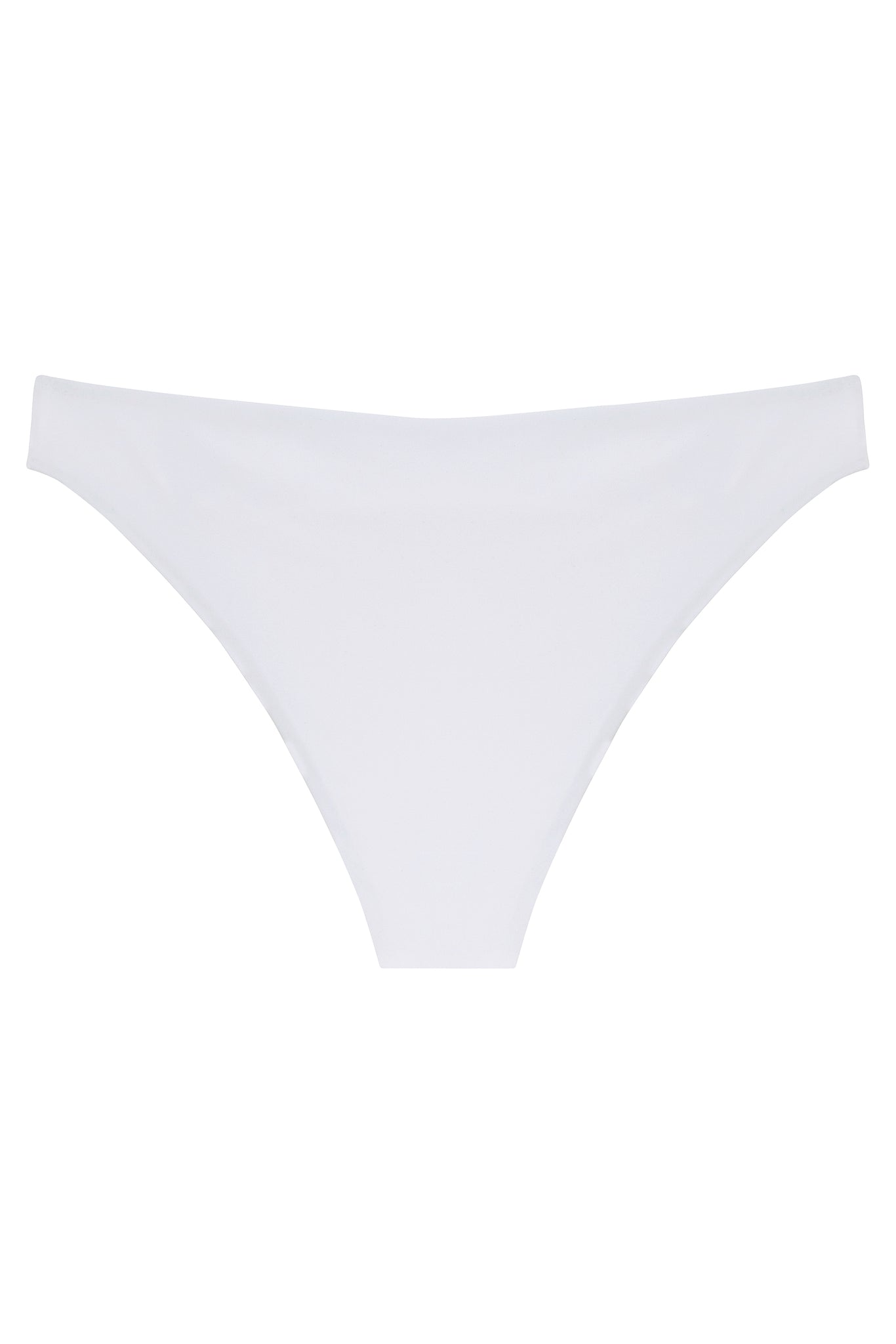 Load image into Gallery viewer, Flat image of the back of the Demi Bottom in white