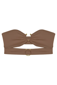 Flat image of the Eva Top in nude