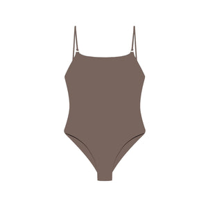 Flat image of the Hinge One Piece in nude
