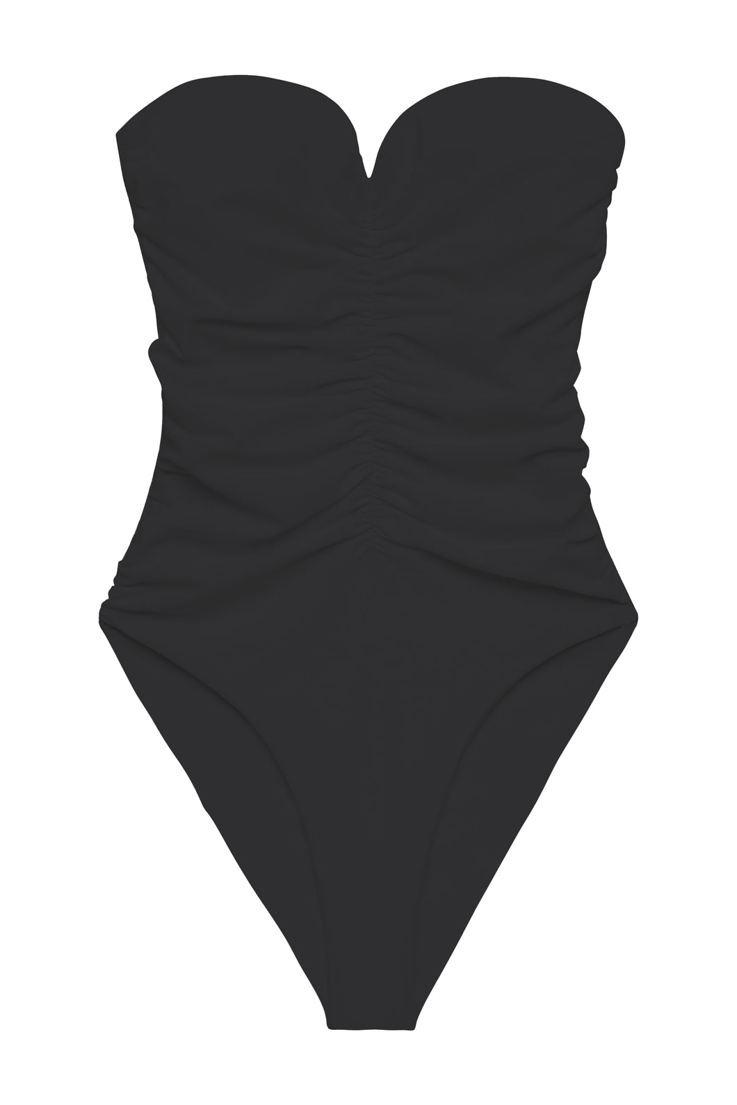 Flat image of the Yara One Piece in black