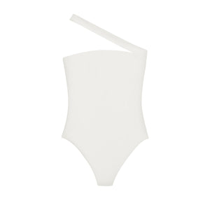 Flat image of the Halo One Piece in white