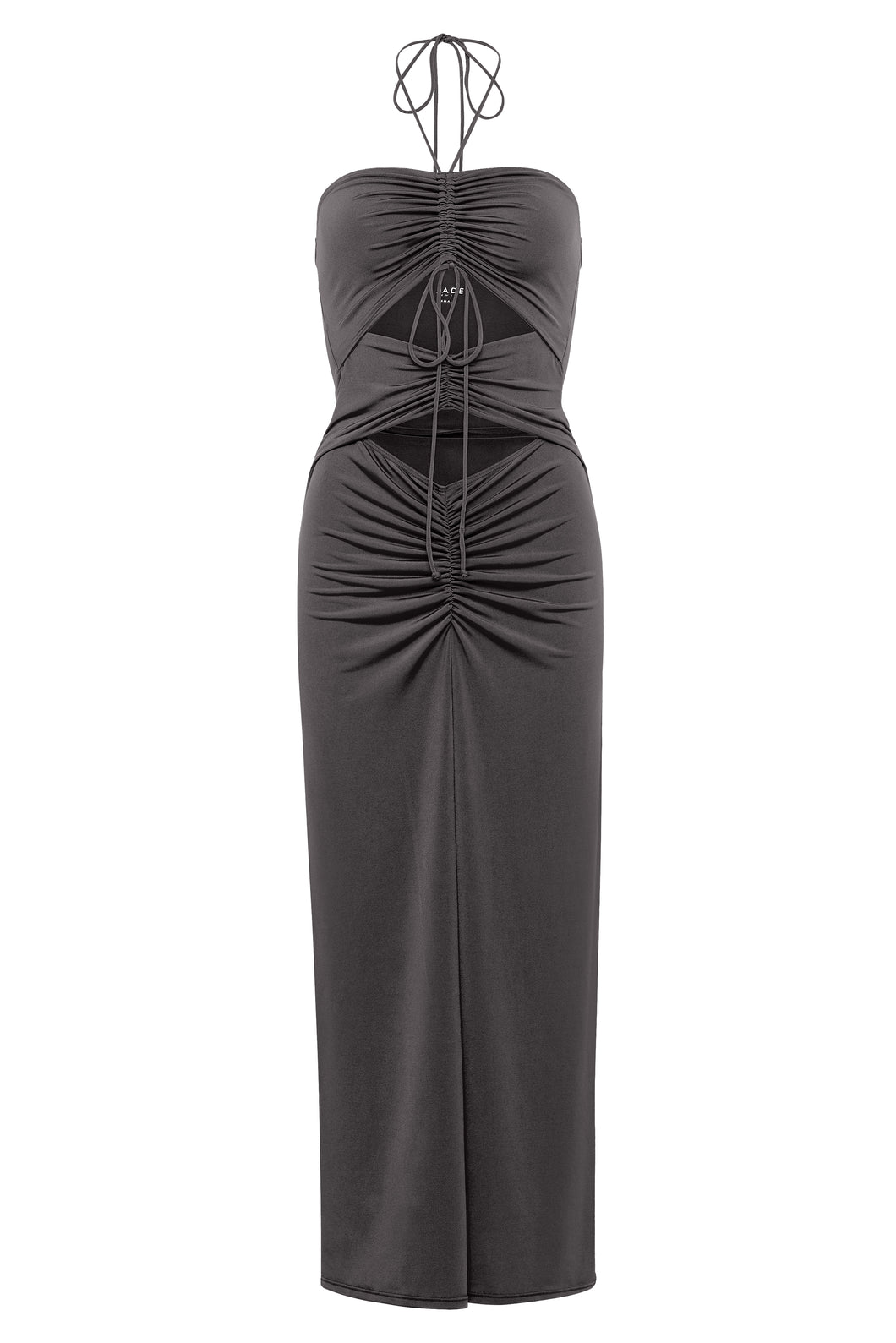 Flat image of the Kira Dress in black