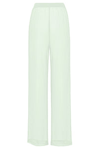 Flat image of the back of the Mika Pant in Aloe