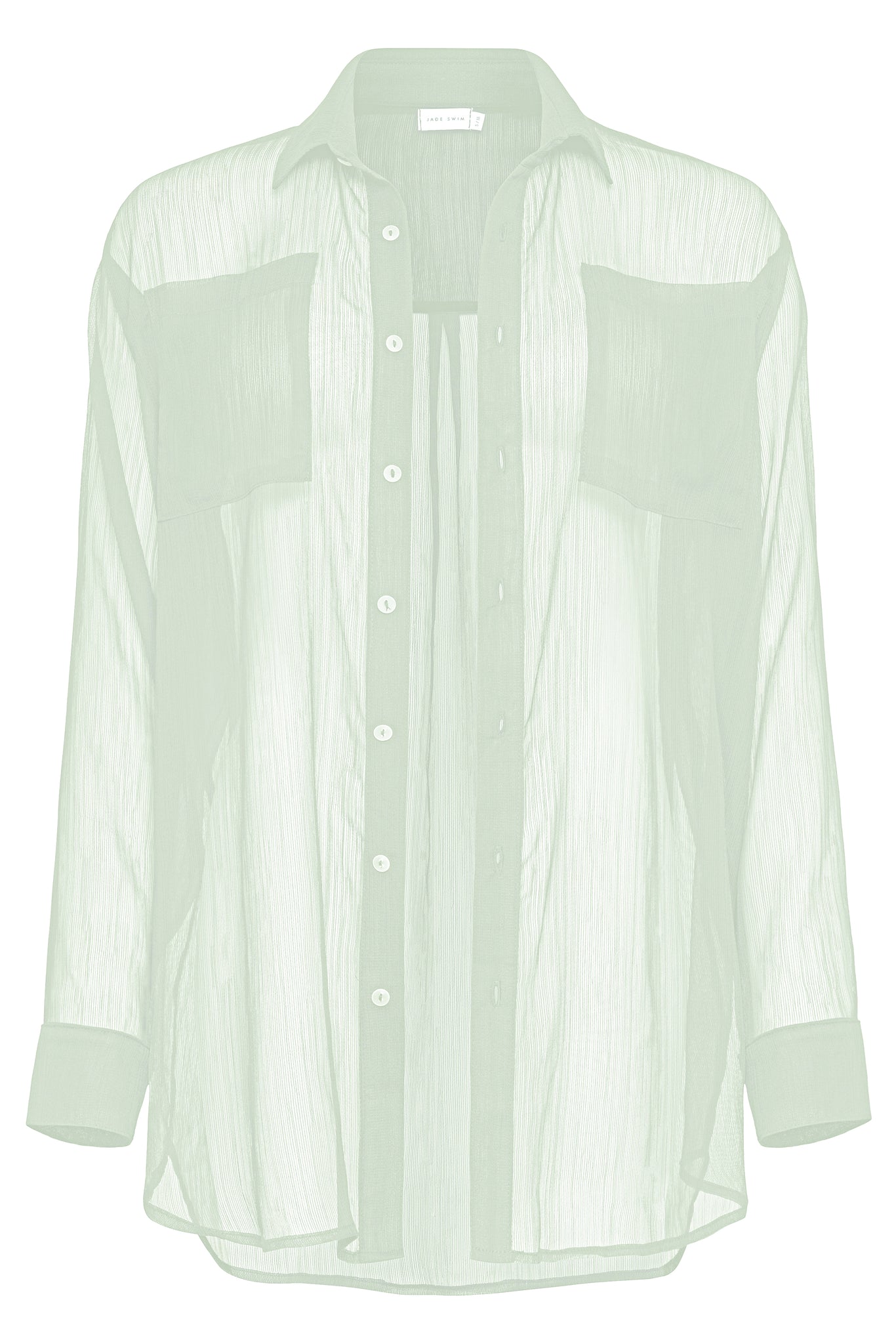 Load image into Gallery viewer, Flat image of the Mika Top in Aloe