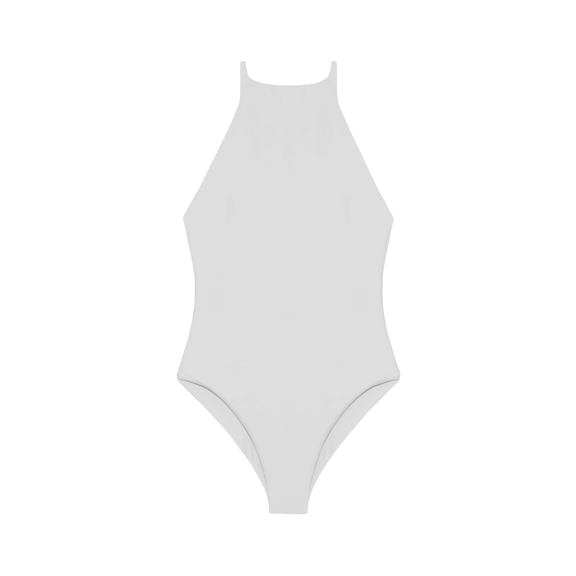 Load image into Gallery viewer, Flat image of the Nova One Piece in white