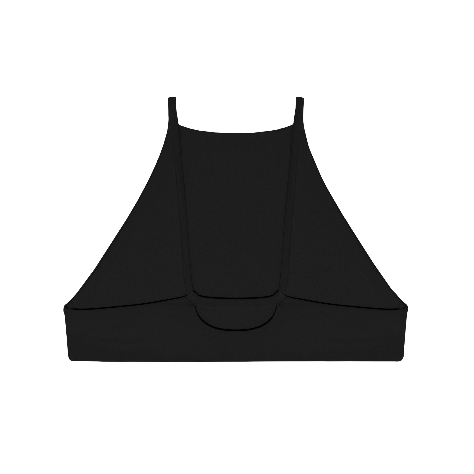Load image into Gallery viewer, Flat image of the back of the Nova Top in black