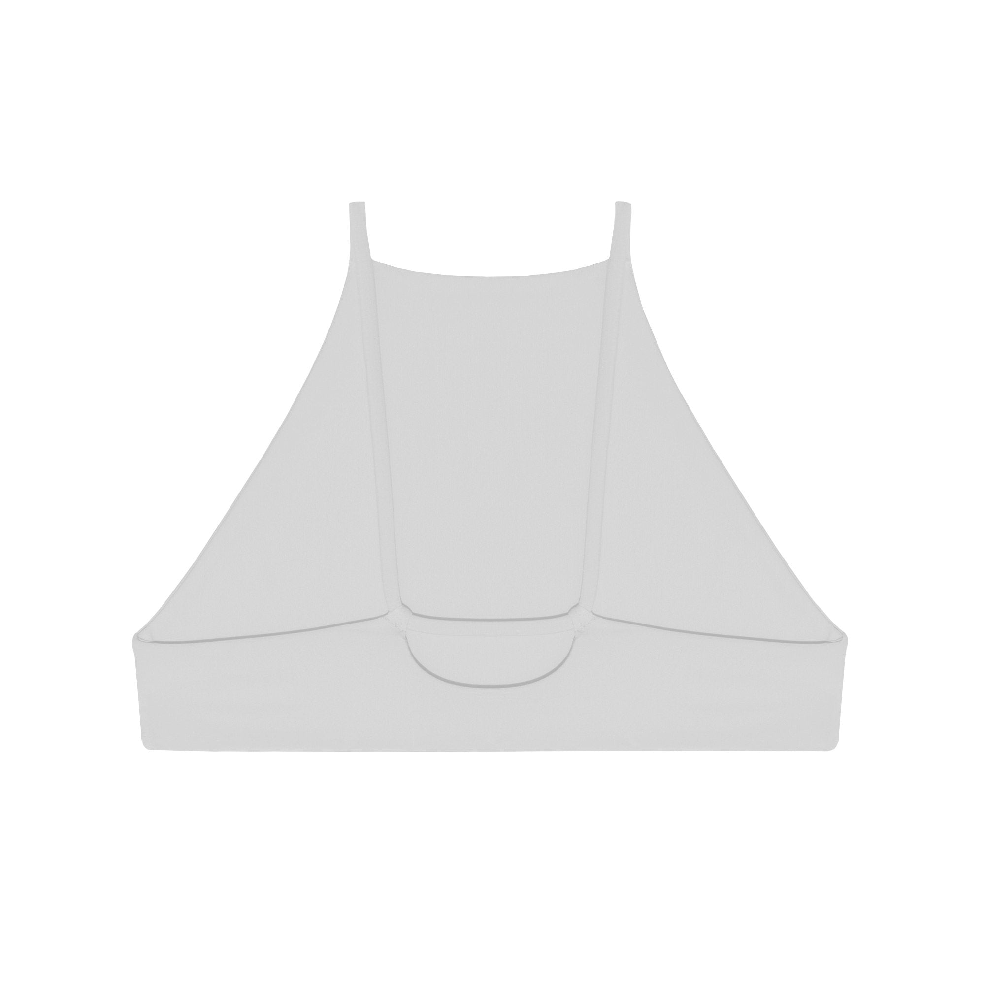 Load image into Gallery viewer, Flat image of the back of the Nova Top in White