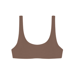 Flat image of the Rounded Edges Top in nude
