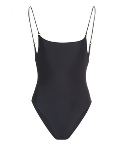 Flat image of the Hinge One Piece in  black