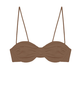 Flat image of the Mia Top in nude