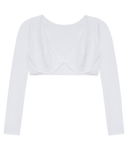 Flat image of the Eden Top in White