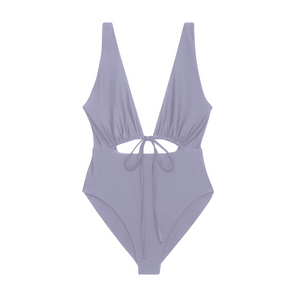 Flat image of the Cava One Piece in Lilac Sheen
