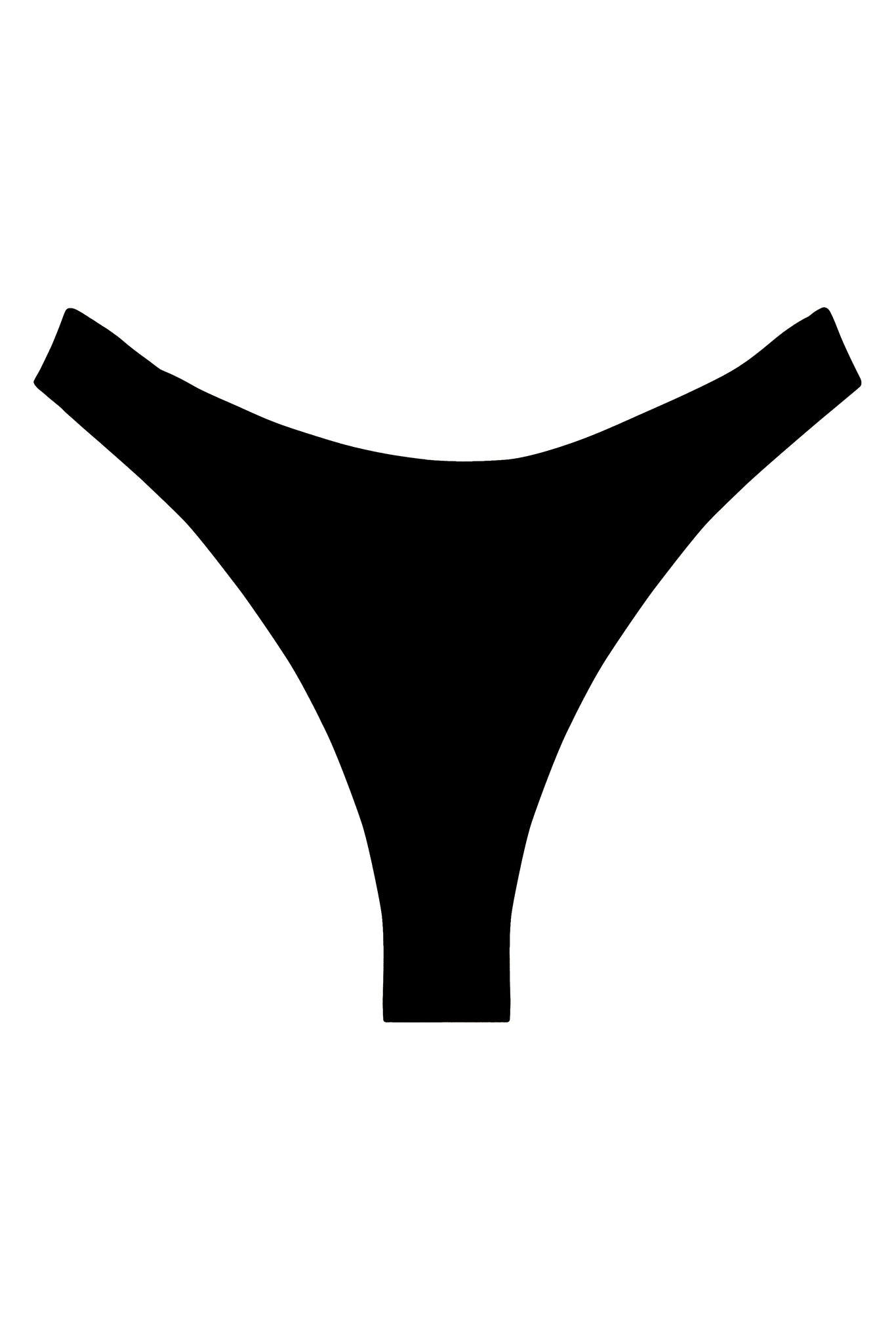 Load image into Gallery viewer, Flat image of the Vera Bottom in Black