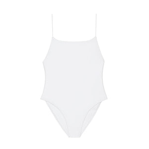Flat image of the Micro Trophy One Piece in white
