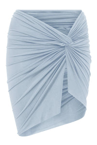 Flat image of the Zena Skirt in Azure