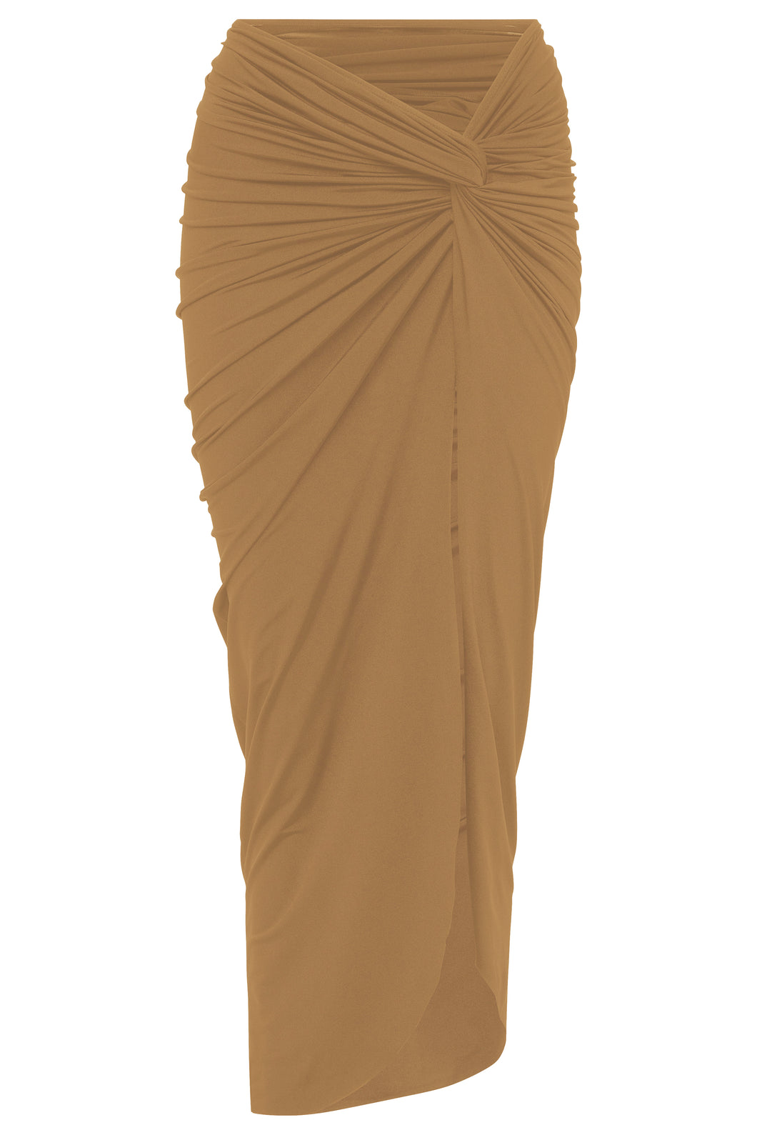 Flat image of the Zena Skirt Long in chai